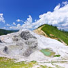 秋田県　川原毛地獄